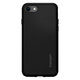 Spigen - Maska Liquid Air za iPhone 7, 8, SE 2020 & SE 2022, crno