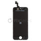 Zaslon za iPhone 5S, SE, Black, Dodirni ekran s okvirom