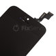 Zaslon za iPhone 5S, SE, Black, Dodirni ekran s okvirom
