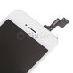 Zaslon za iPhone 5S, SE, White, Dodirni ekran s okvirom