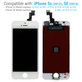 Zaslon za iPhone 5S, SE, White, Dodirni ekran s okvirom