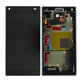 Sony Xperia Z5 Compact E5803 - LCD zaslon + zaslon osjetljiv na dodir + okvir (crni) - 1297-3728 Originalni servisni paket