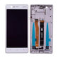 Nokia 3 - LCD zaslon + zaslon osjetljiv na dodir + okvir (srebrni) - 20NE1SW0001 Originalni servisni paket
