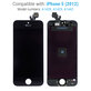 Apple iPhone 5 - LCD zaslon + zaslon osjetljiv na dodir + okvir (crni)