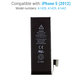 Baterija za iPhone 5, 1440mAh