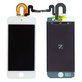 Apple iPod Touch (5. generacija, 6. generacija, 7. generacija) - LCD zaslon + zaslon osjetljiv na dodir + okvir (bijeli)