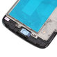 LG Nexus 4 E960 - LCD zaslon + zaslon osjetljiv na dodir + okvir (Black) TFT