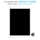 LCD Zaslon za iPad Pro 9.7" (2016), White, dodirni ekran bez okvira