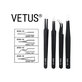 Vetus ESD-13 - Antistatička metalna pinceta s ravnim vrhom (115 mm)