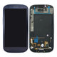 Samsung Galaxy S3 i9300 - LCD zaslon + zaslon osjetljiv na dodir + okvir (Pebble Blue) OLED