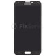 Samsung Galaxy S5 Mini G800F - LCD zaslon + zaslon osjetljiv na dodir (ugljeno crna) - GH97-16147A Originalni servisni paket