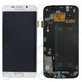 Samsung Galaxy S6 Edge G925F - LCD zaslon + zaslon osjetljiv na dodir + okvir (White Pearl) - GH97-17162B, GH97-17317B, GH97-17334B Originalni servisni paket