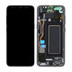 Samsung Galaxy S8 G950F - LCD zaslon + zaslon osjetljiv na dodir + okvir (ponoćno crna) - GH97-20457A, GH97-20473A, GH97-20458A, GH97-20629A Originalni servisni paket