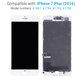 Apple iPhone 7 Plus - LCD zaslon + zaslon osjetljiv na dodir + okvir (bijeli) Refurbished
