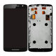 Motorola Moto X Play XT1562 - LCD zaslon + zaslon osjetljiv na dodir + okvir (Black) TFT
