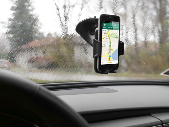 SBS - Auto držač, univerzalni FREEWAY s vakuumskom čašicom, crni