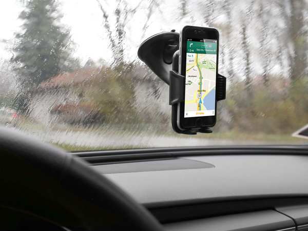 SBS - Auto držač, univerzalni FREEWAY s vakuumskom čašicom, crni