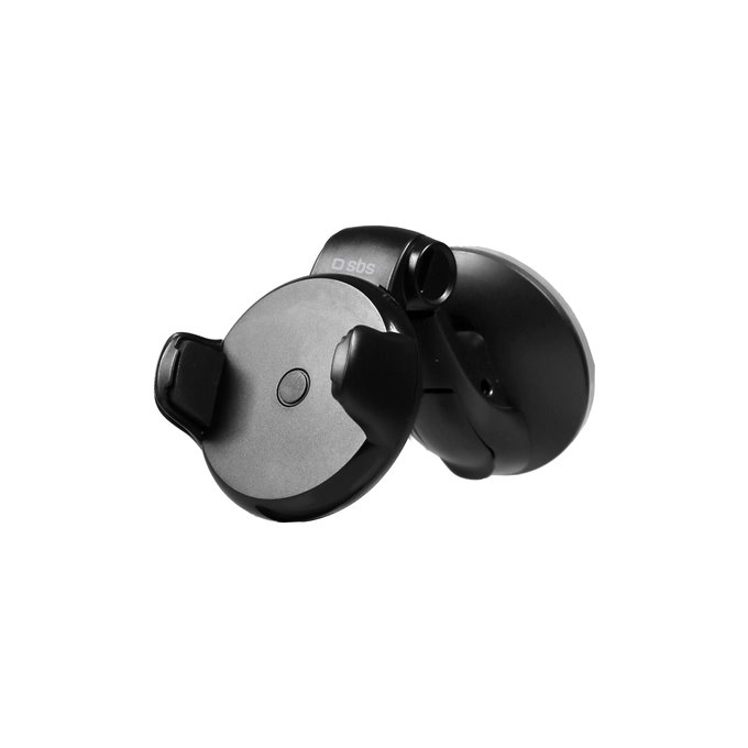 SBS - Univerzalni auto držač ONE TOUCH s vakuumom, crni