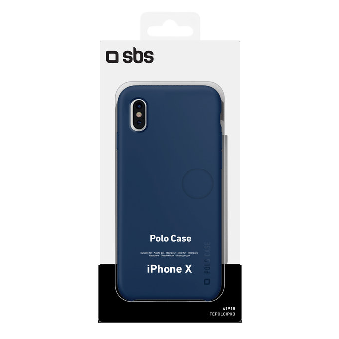 SBS - Polo Maska za iPhone X, plava