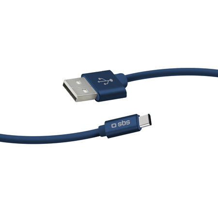 SBS - USB-C / USB kabel (1m), bijeli