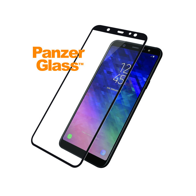PanzerGlass - Kaljeno Staklo za Samsung Galaxy A6+ (2018) crno