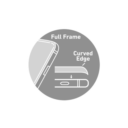 SBS - Tempered Glass 4D Full Glass za iPhone 6, 6s, 7, 8, SE 2020 & SE 2022, crna