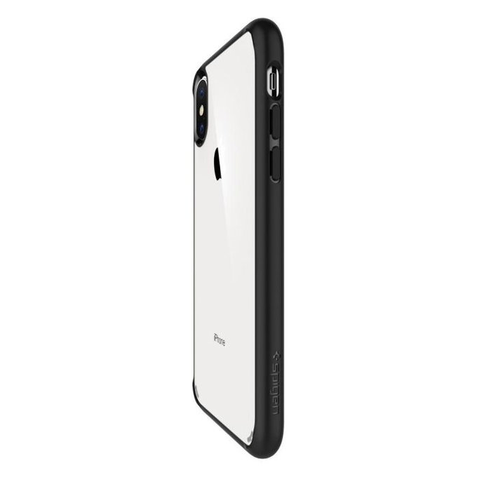 Spigen - Maska Ultra Hybrid za iPhone X & XS, Matte Black