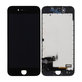 Zaslon In-Cell za iPhone 7, Black, Dodirni ekran s okvirom, FixPremium