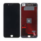 Zaslon In-Cell za iPhone 8 Plus, Black, Dodirni ekran s okvirom, FixPremium