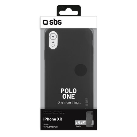 SBS - Maska Polo One za iPhone XR, crna
