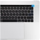 Apple MacBook Pro 15" A1707 (kasno 2016. - Sredina 2017.) - Gornji okvir tipkovnice + tipkovnica US + mikrofon + trackpad + zvučnici (srebrni)