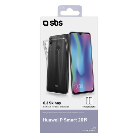 SBS - Maska Skinny za Huawei P Smart 2019, prozirna
