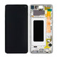 Samsung Galaxy S10 G973F - LCD zaslon + zaslon osjetljiv na dodir + okvir (Prism White) - GH82-18850B, GH82-18835B Originalni servisni paket