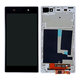 Sony Xperia Z1 L39h - LCD zaslon + zaslon osjetljiv na dodir + okvir (White) TFT