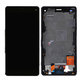 Sony Xperia Z3 Compact D5803 - LCD zaslon + zaslon osjetljiv na dodir + okvir (Black) TFT