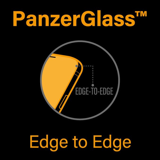 PanzerGlass - Tempered Glass Case Friendly za Huawei P30 Lite, črna