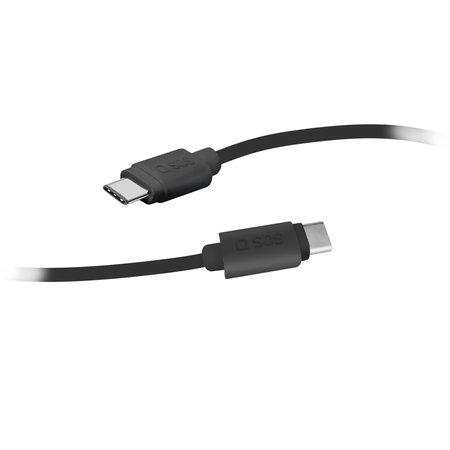 SBS - USB-C / USB-C kabel (1,5 m), crni