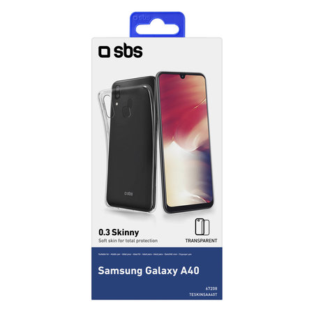 SBS - Maska Skinny za Samsung Galaxy A40, prozirna