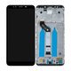 Xiaomi Redmi 5 Plus (Redmi Note 5) - LCD zaslon + zaslon osjetljiv na dodir + okvir (crni) - 560610032033 Originalni servisni paket