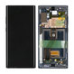 Samsung Galaxy Note 10 Plus - LCD zaslon + zaslon osjetljiv na dodir + okvir (Aura Black) - GH82-20838A, G82-20900A Originalni servisni paket