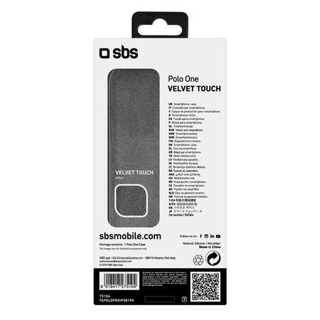 SBS - Maska Polo One za iPhone 11 Pro, crna