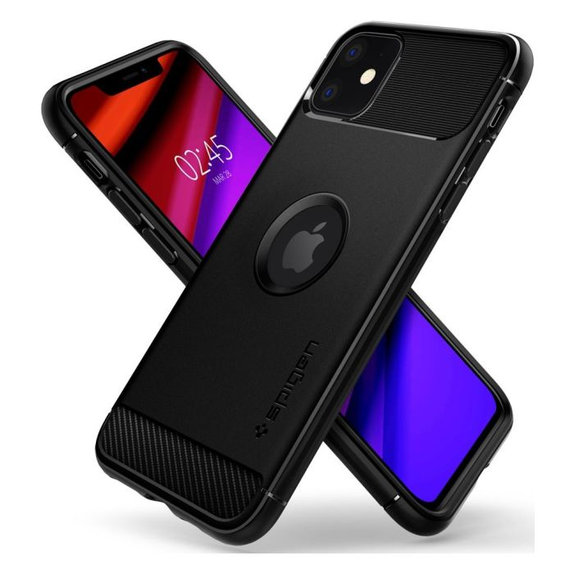 Spigen - Maska Rugged Armor za iPhone 11, crna