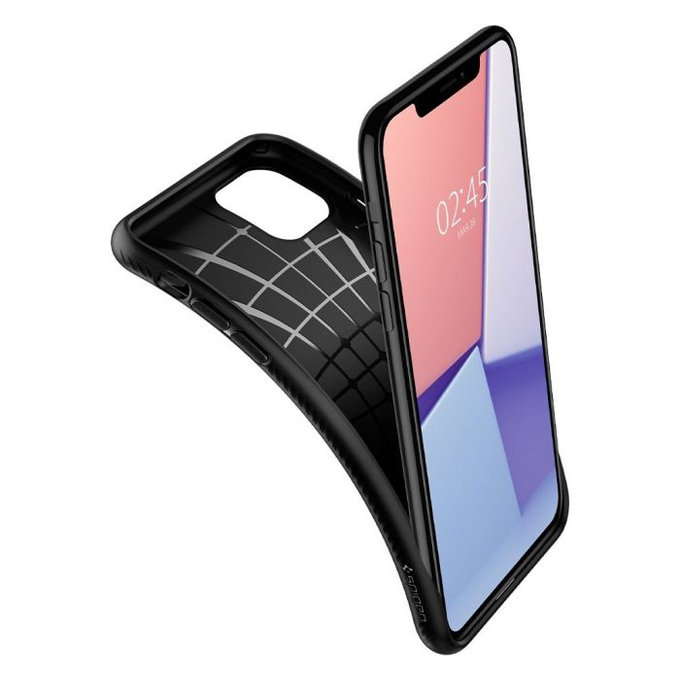 Spigen - Maska Liquid Air za iPhone 11 Pro, crna