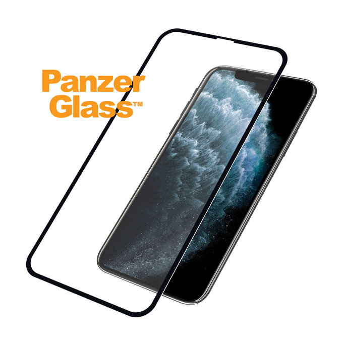 PanzerGlass - Tempered Glass Case Friendly za iPhone X, XS i 11 Pro, crna