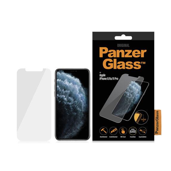 PanzerGlass - Tempered Glass Standard Fit za iPhone X, XS i 11 Pro, prozirno