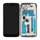 Motorola Moto G7 Play - LCD zaslon + zaslon osjetljiv na dodir + okvir (crni) - 5D68C13298 Originalni servisni paket