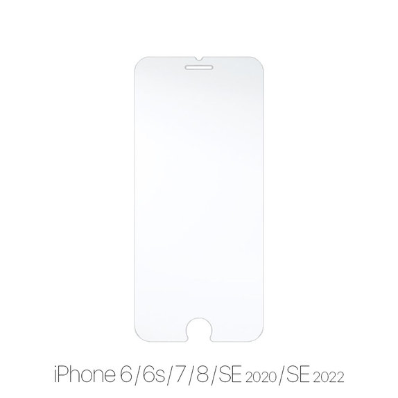 FixPremium Glass - Kaljeno staklo za iPhone 6, 6s, 7, 8, SE 2020 & SE 2022