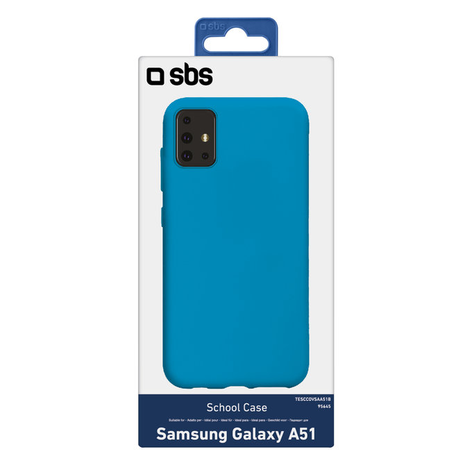 SBS - Maska School za Samsung Galaxy A51, plava