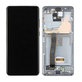 Samsung Galaxy S20 Ultra G988F - LCD zaslon + zaslon osjetljiv na dodir + okvir + prednja kamera (Cosmic Grey) - GH82-22271B, GH82-22327B Originalni servisni paket