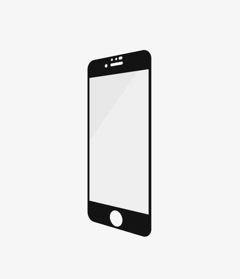 PanzerGlass - Tempered Glass Case Friendly AB za iPhone 6, 6s, 7, 8, SE 2020 & SE 2022, crna